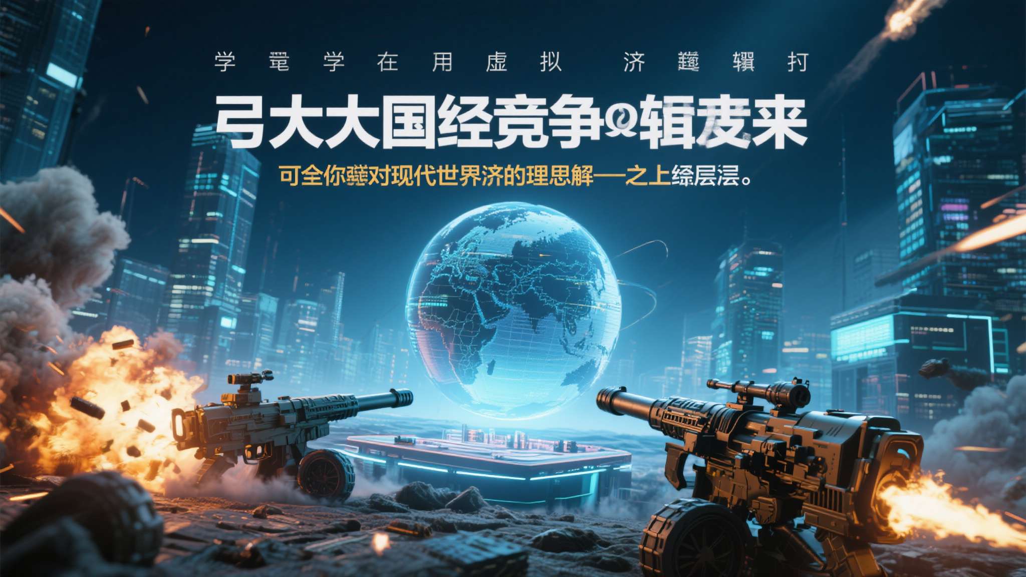 真正的大国竞争，从来不只是炮火的较量。&nbsp;学会在虚拟世界里用经济逻辑赢得博弈，或许